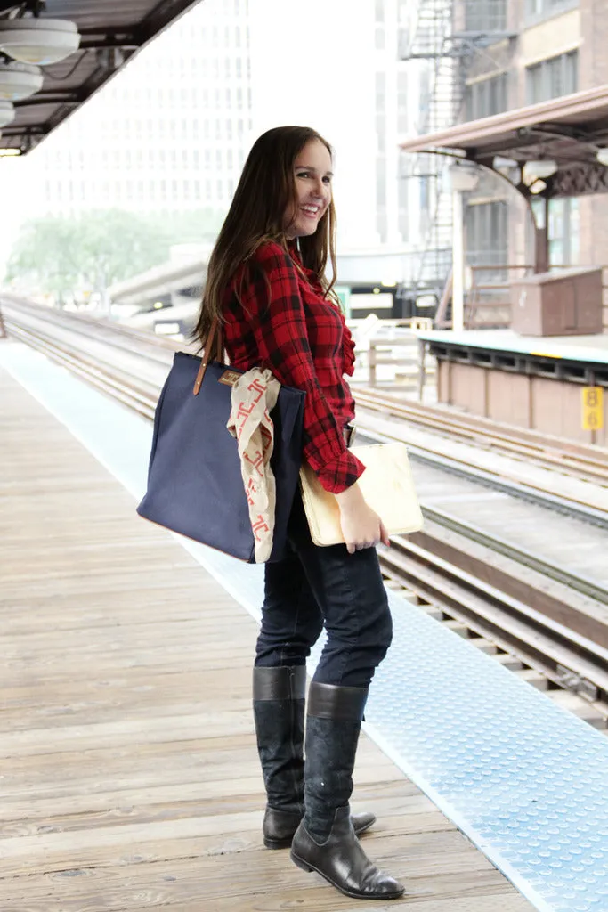 Belmont Square Scarf, Khaki   Poppy
