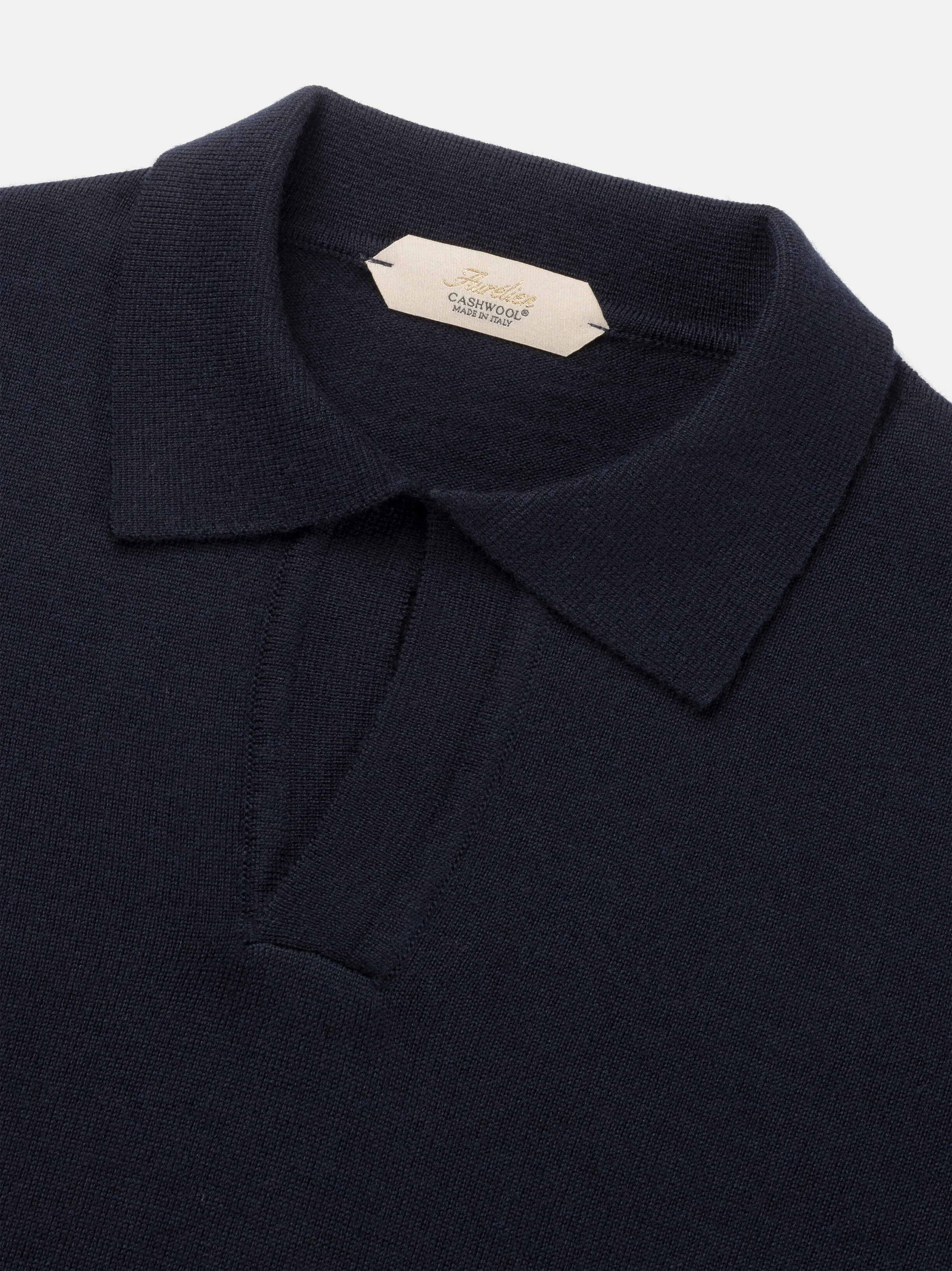 Buttonless AUR1 Polo Navy