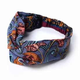 Delany Damask Looped Headband