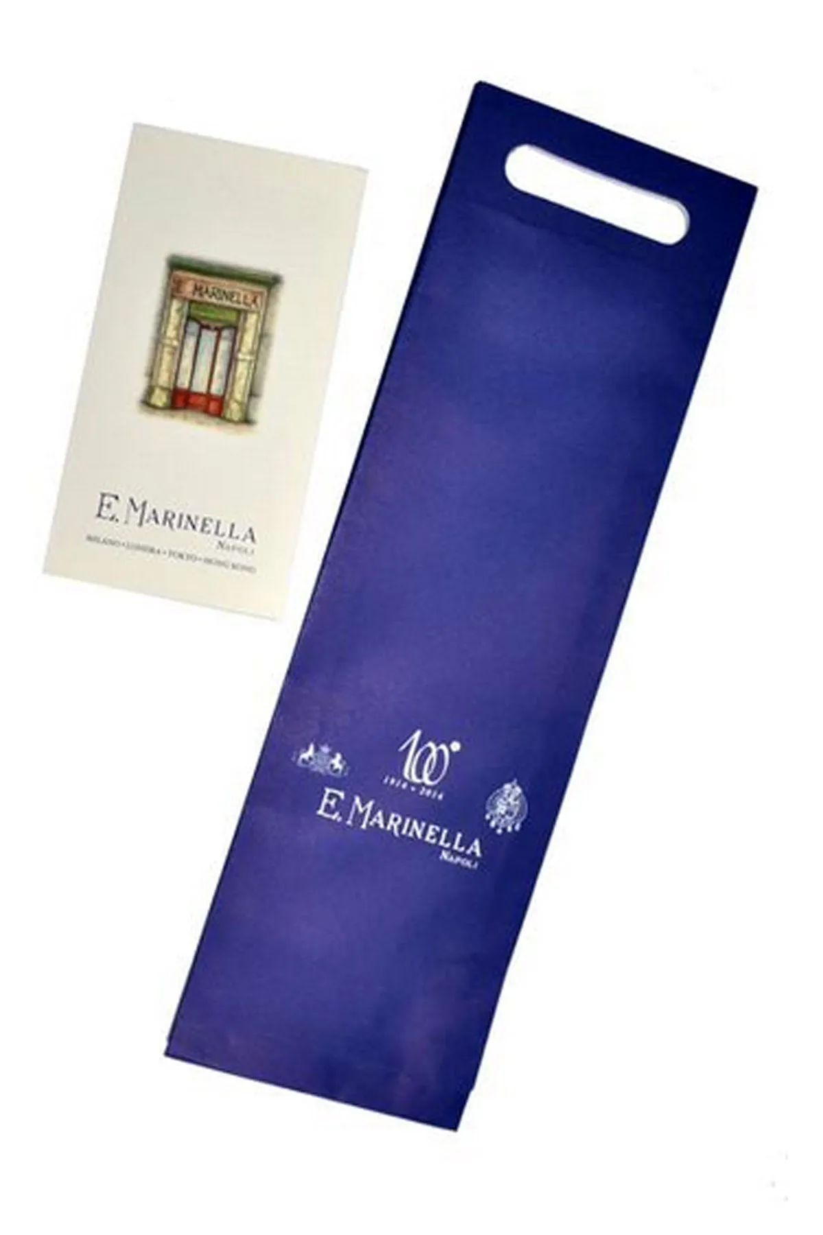 Brown E. Marinella Tie with Elegant Medallion Design