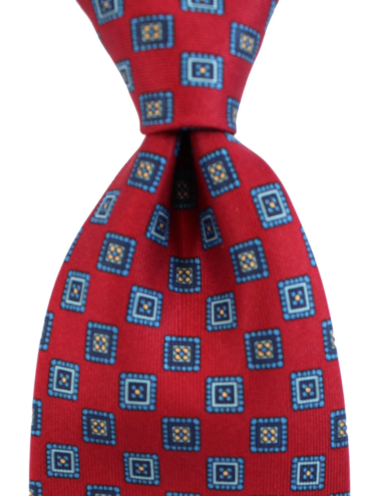 E. Marinella Tie Burgundy Medallions