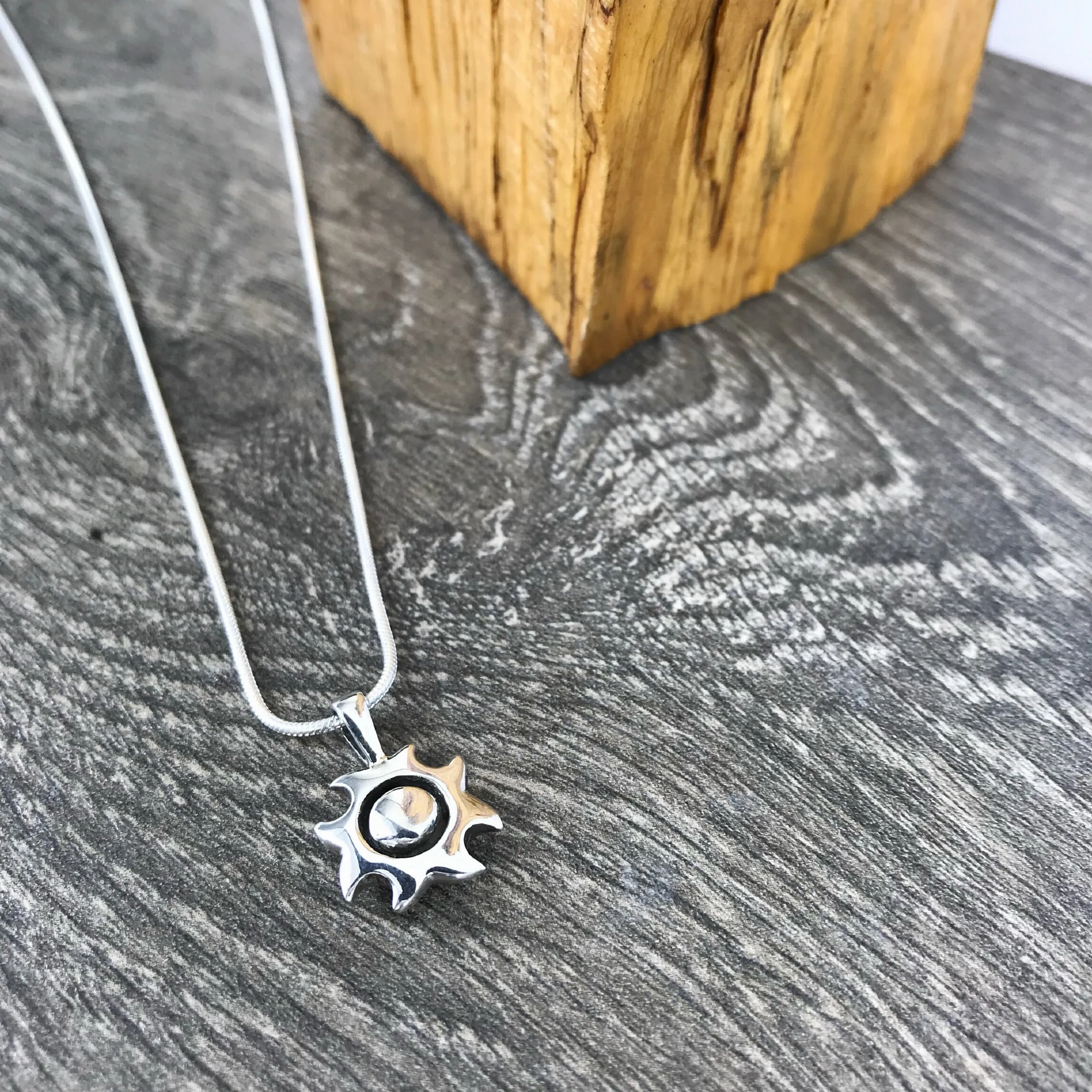 Flaming Sun Pendant - VP240