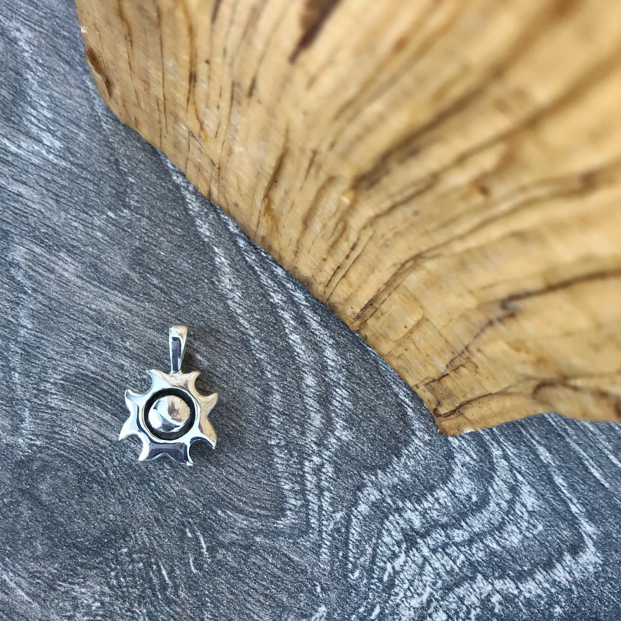 Flaming Sun Pendant - VP240