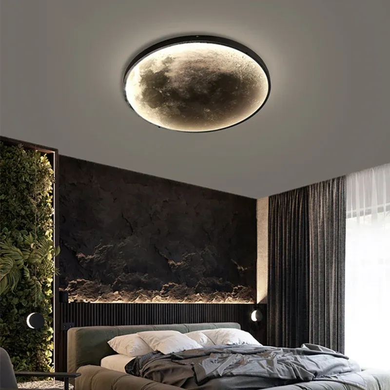 IIS Modern LED Ceiling/Wall Lamp Moon Indoor Lighting
