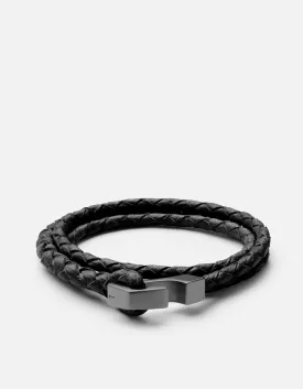 Ipsum Wrap, Matte Black Rhodium