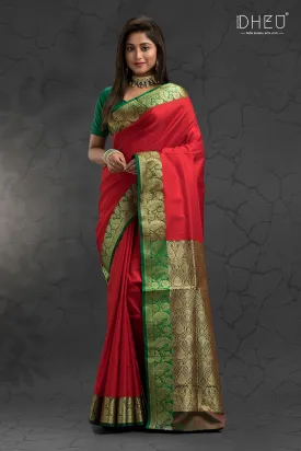 Kanjivaram Silk Saree - Wedding Collection