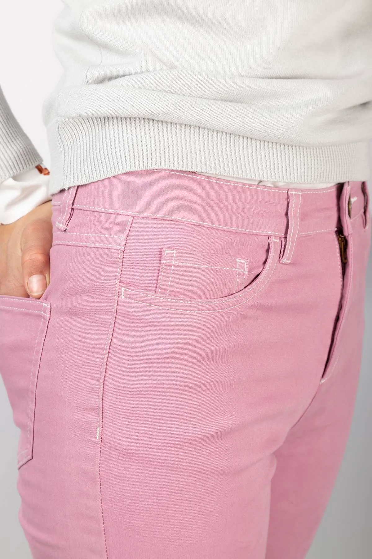 Ladies Cropped Jeans - Ella