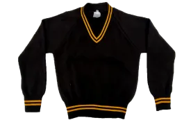 Longsleeve Striped Jersey - AJ Black/Gold