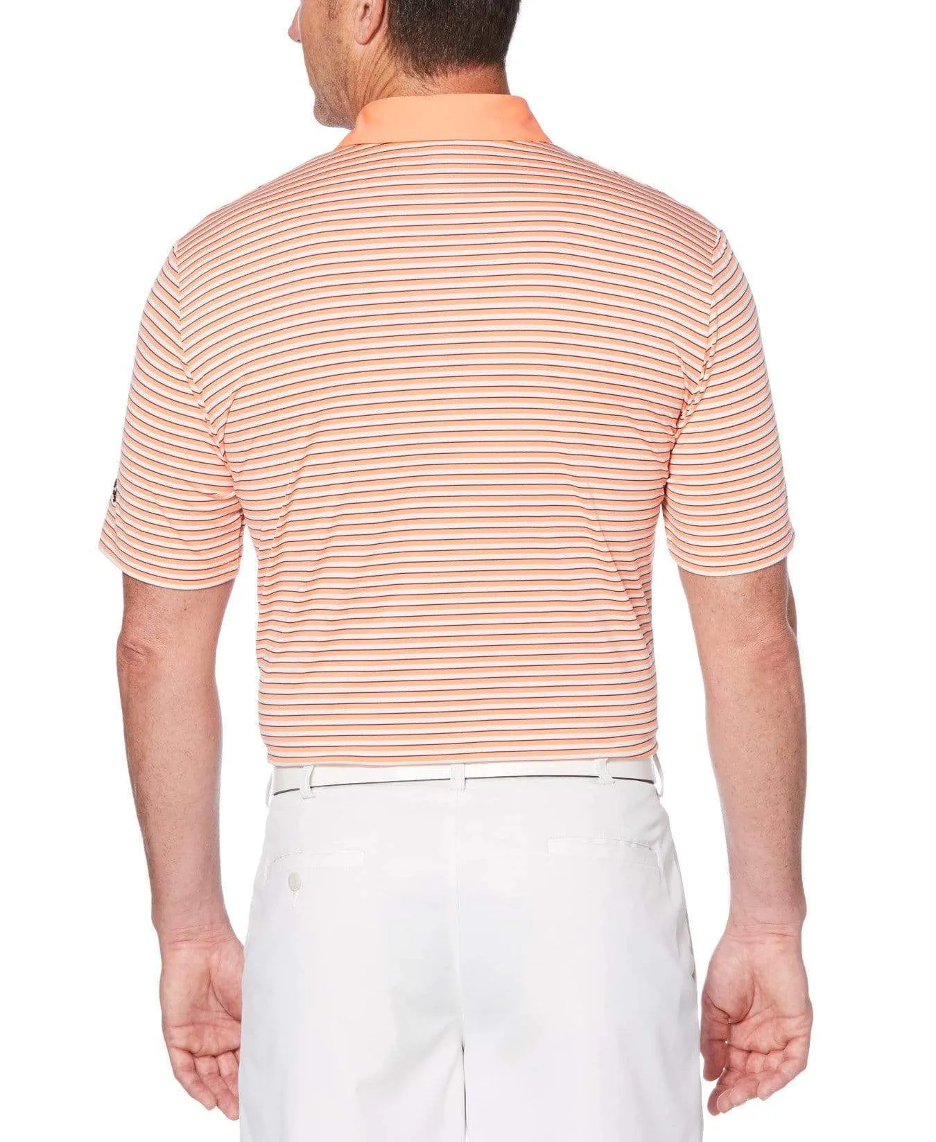Mens 3-Color Stripe Polo