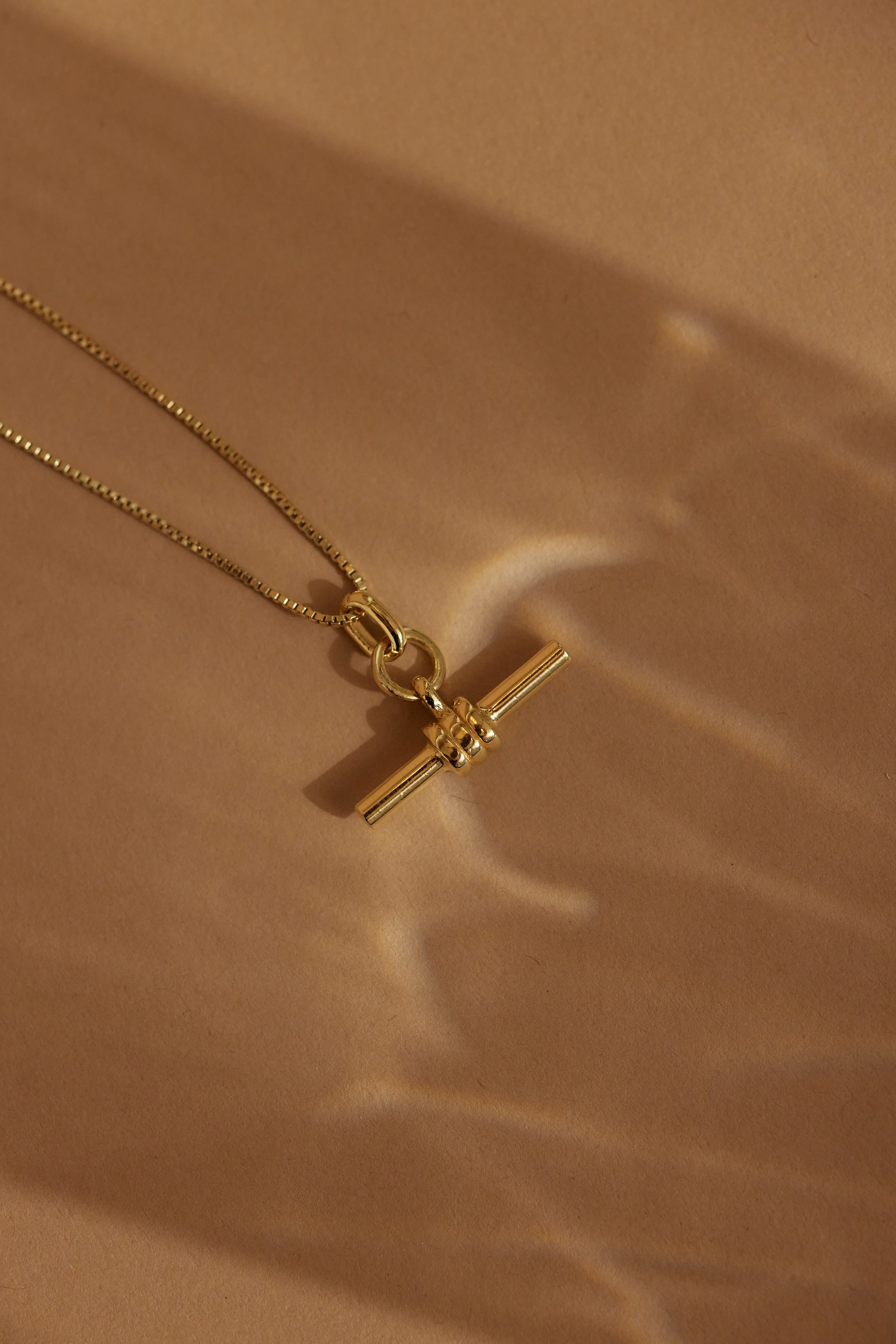 Mens Fob Gold Necklace