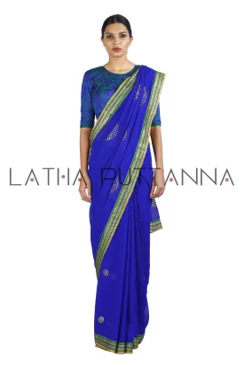 Modern Twist to Shrishti in Blue