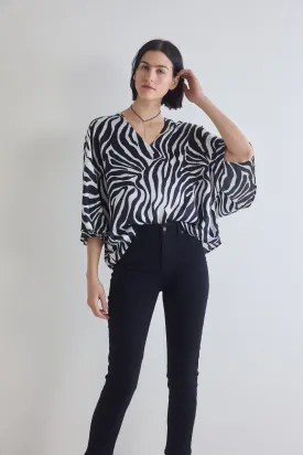 The Batwing Silk Top