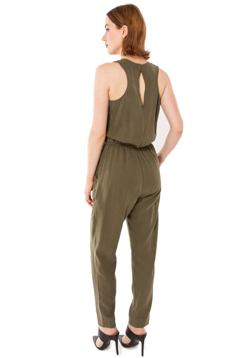 The  Essential Jumpsuit / Sage