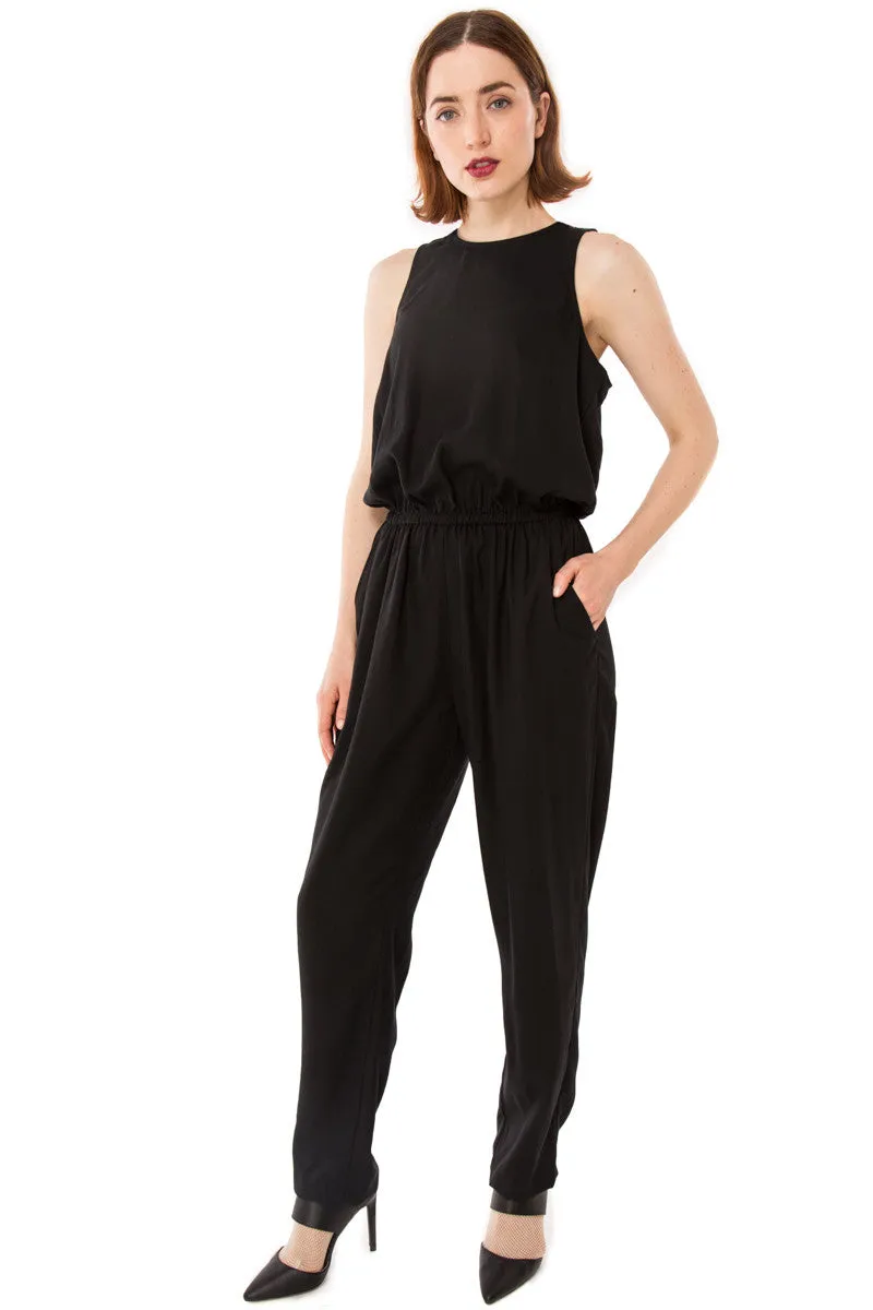 The  Essential Jumpsuit / Sage